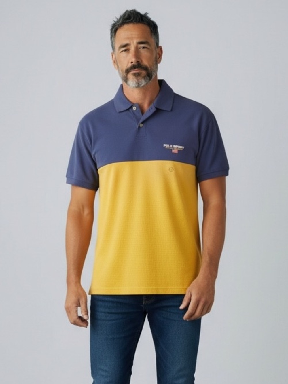Polo Sport Ralph Lauren
Colorblock Polo Shirt Size L
Federal Blue / Ocean Run